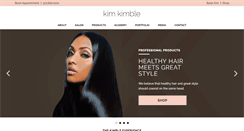 Desktop Screenshot of kimkimble.com